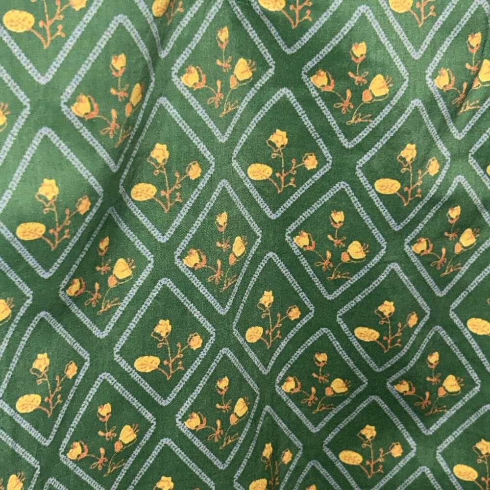 Tuckernuck Green Patterned Midi Dress - Picture 7 of 9